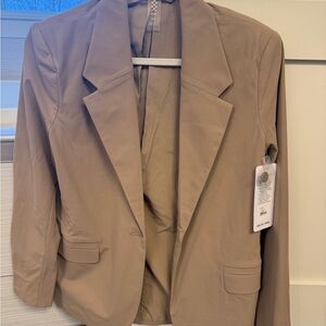 Women's Tan Blazer